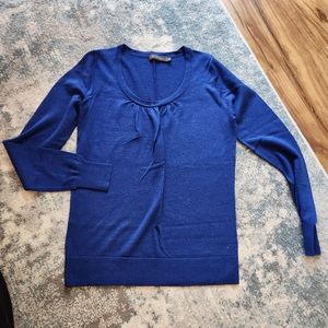 The Limited, blue sweater, L